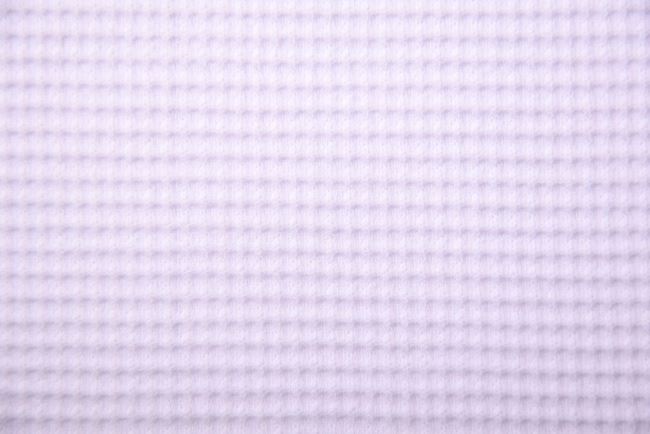 Vaflový úplet v bílé barvě PAR113