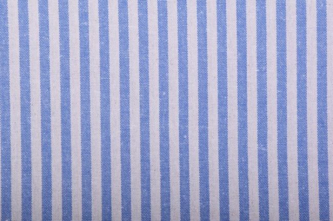 Kanvas se vzorem modro-béžových proužků 04103/003