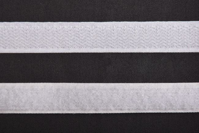 Suchý zip 16 mm v bílé barvě I-TR0-16-101