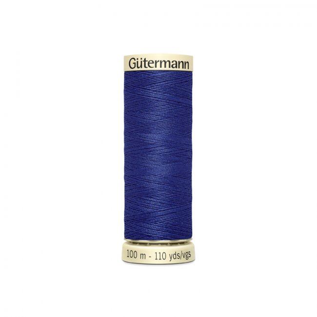 Univerzální šicí nit Gütermann v modré barvě s fialovým nádechem 218