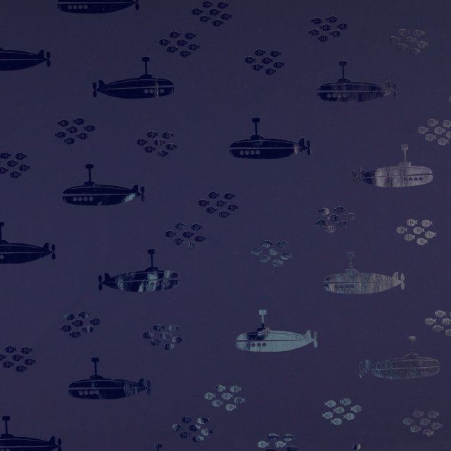 Plášťovina v tmavě modré barvě s ponorkama 132550.5026