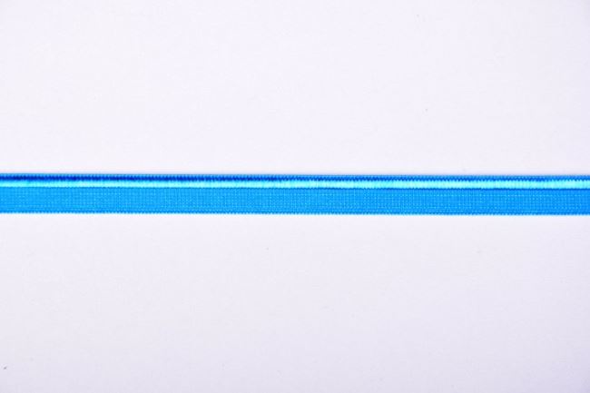 Lemovací pruženka v tyrkysové barvě o šířce 1 cm 43616