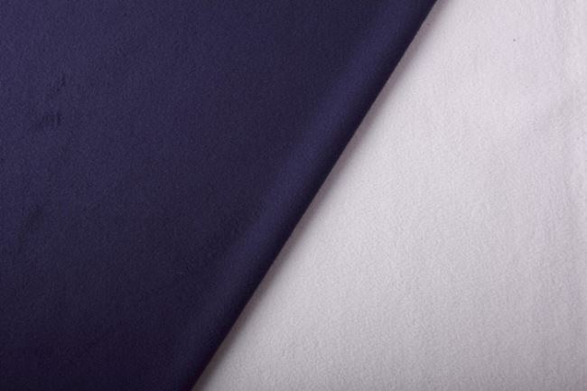 Double fleece v komibnaci modré a šedé barvy 0375/600