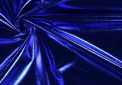 Lamé pletenina v barvě královské modři 09746/005