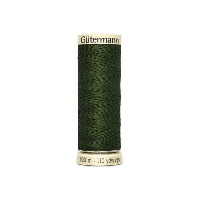 Univerzální šicí nit Gütermann v zelené barvě 597