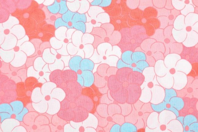 Americká bavlna na patchwork květin 199PYOPM/69