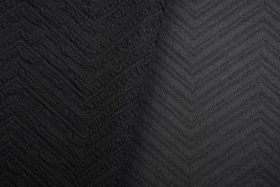 Silnější úplet v černé barvě s plastickým vzorem DS-PAR-YH61660 (4)