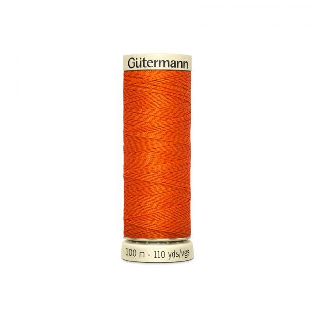 Univerzální šicí nit Gütermann v oranžové barvě 351