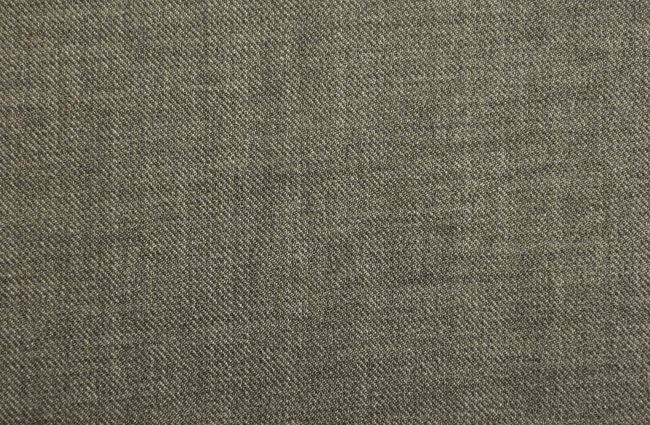 Kostýmová látka v khaki barvě s lněným vzhledem 15696/215