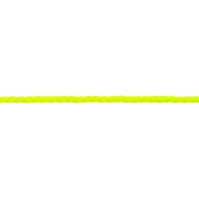 Ozdobná šňůrka v neonově žluté barvě 32510