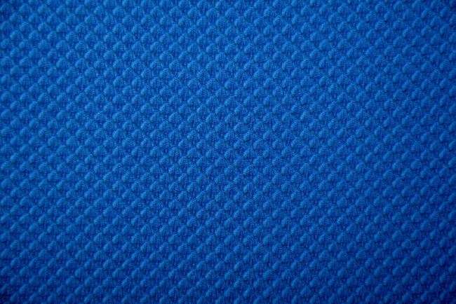 Sportovní úplet v modré barvě s plastickým vzorem PAR96