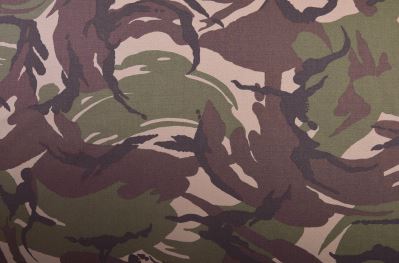 Bavlněný kepr - Gabardén s maskáčovým potiskem MOR4081