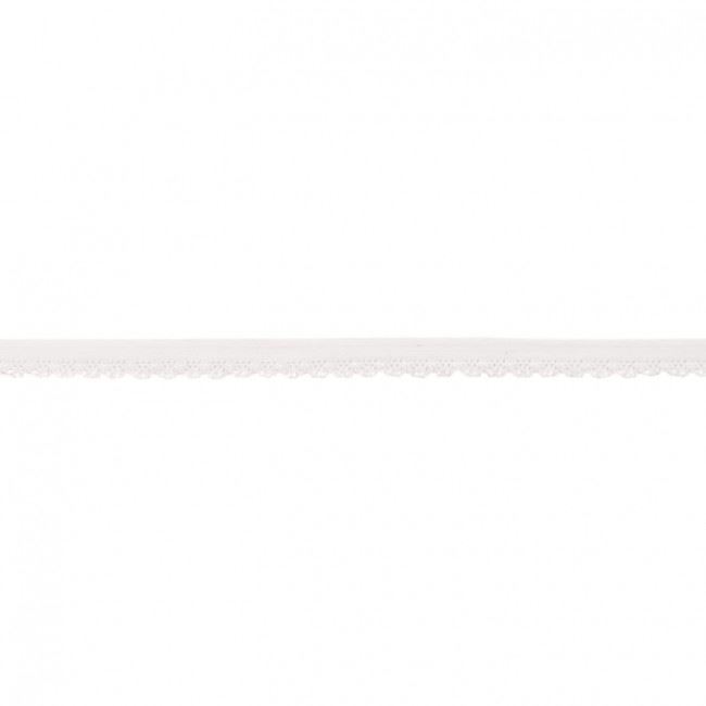 Pruženka s krajkou v bílé barvě 367R-43933