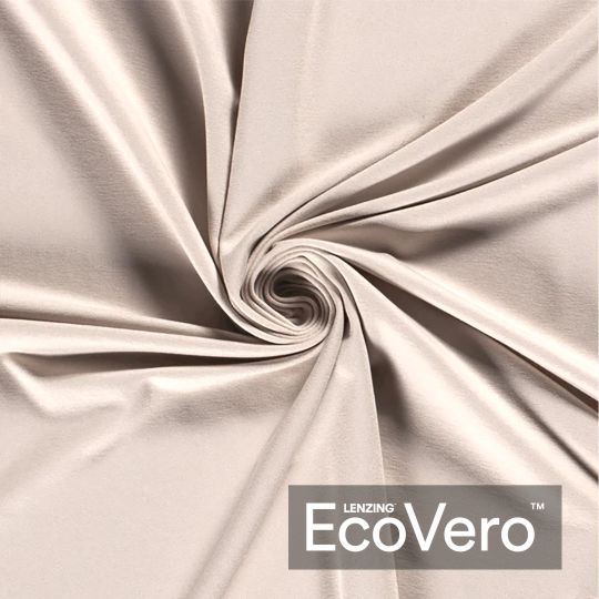 Viskózová teplákovina Eco Vero ve smetanové barvě 18501/052