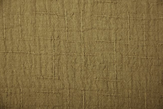 Bambusový mušelín v khaki barvě 186133