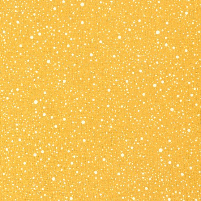 Mušelín ve žluté barvě s puntíky 15512/034