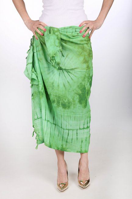 Paero v zelené barvě s batikovaným vzorem PAERO2