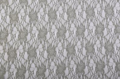 Krajka v khaki barvě s květy 10014/026 (1)