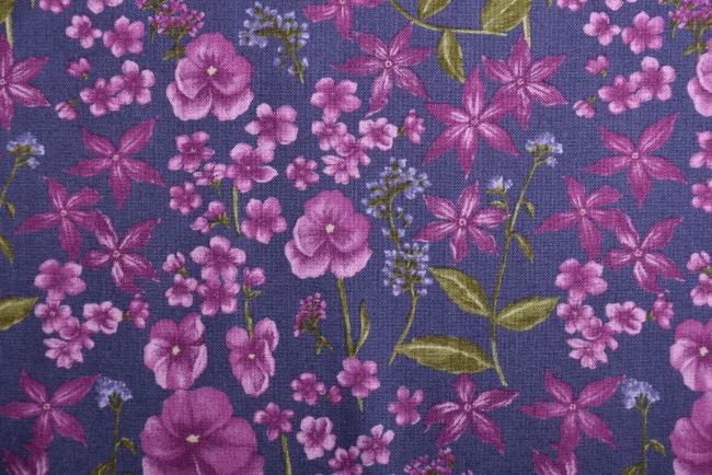 Americká bavlna na patchwork z kolekce Violet Hill od Holly Taylor 682316