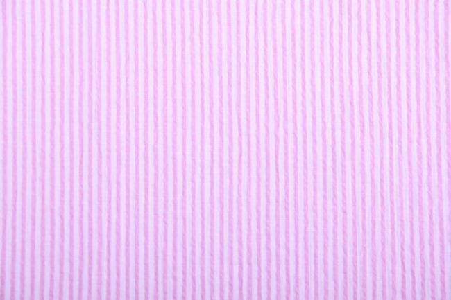 Krešovaná halenkovina s růžovými a bílými pruhy 04161/012