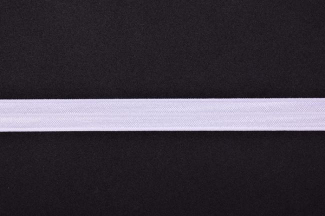 Lemovací gumička v bílé barvě o šířce 1,5 cm 11340