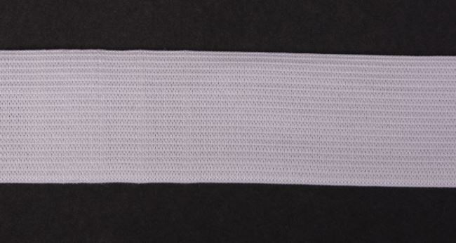 Prádlová guma o šíři 40mm bílé barvy K-K40-88040-1