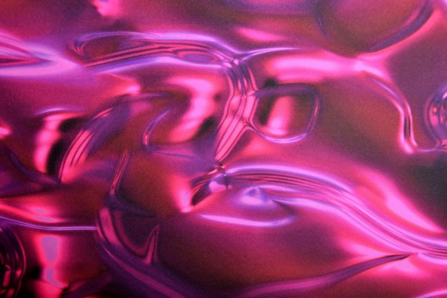 Softshell s digitálním abstraktním potiskem ve fuchsiové barvě CS11001A
