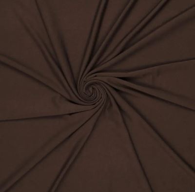 Bambusový úplet v hnědé barvě 0781/100