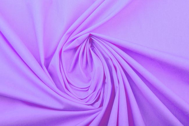 Bavlněný popelín v lila barvě TI669