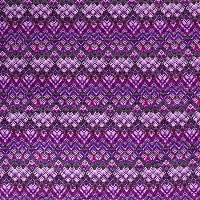 Softshell ve fialové barvě s cik-cak potiskem 14041/042