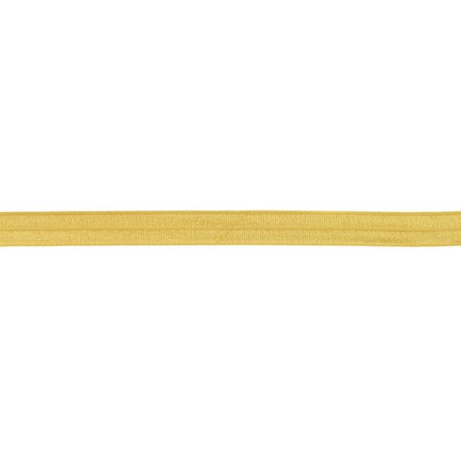 Lemovací gumička v zlato béžové barvě 1,5 cm široká 184161