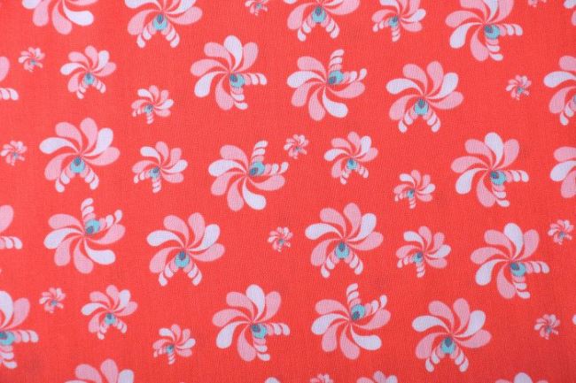 Americká bavlna na patchwork z kolekce Moda s květy od 3 Sisters 47521-13