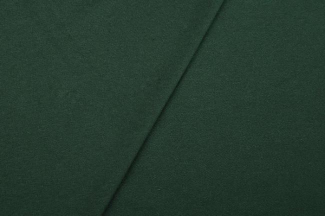 Teplákovina French Terry v tmavě zelené barvě 02775/028