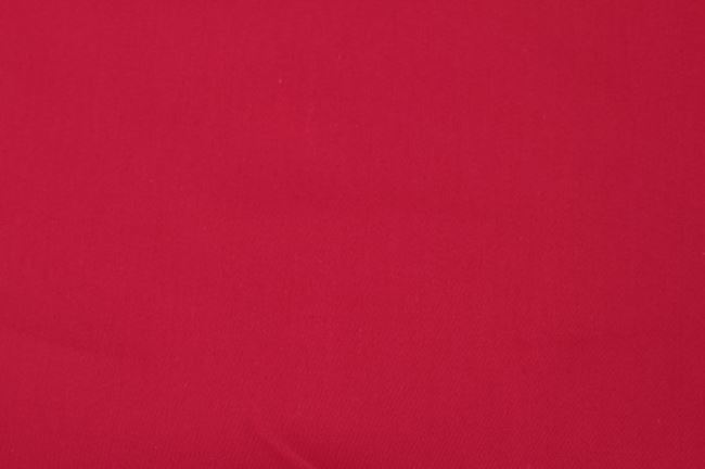 Bavlněný strečový satén v tmavě červené barvě 03122/016