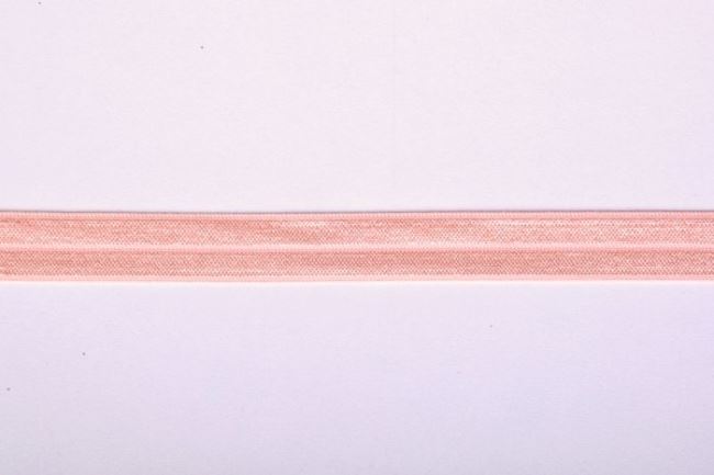Lemovací gumička v lososvé barvě 1,5 cm široká 43529