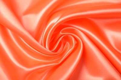 Satén oranžové barvy 04796/136