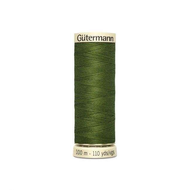 Univerzální šicí nit Gütermann v zelené barvě 585