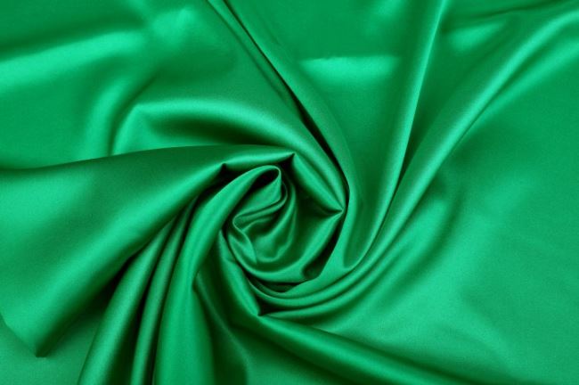 Pružné hedvábí v zelené barvě 605.692/5034
