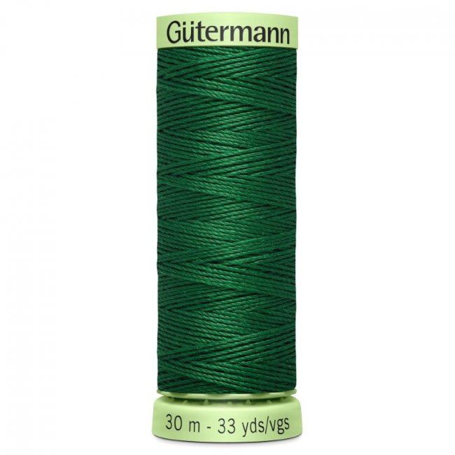 Extra silná šicí nit Gütermann v zelené barvě J-237
