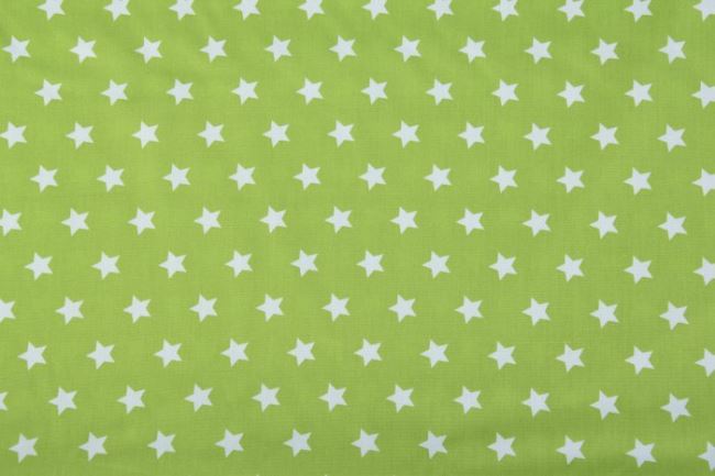 Bavlna - zelené hvězdy 05571/024