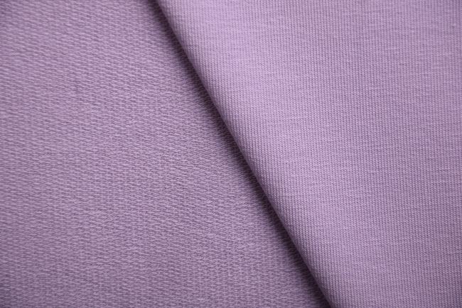 Teplákovina French Terry v lila barvě TG77139