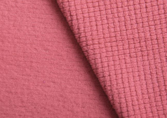 Slabší fleece v růžové barvě DEC0037