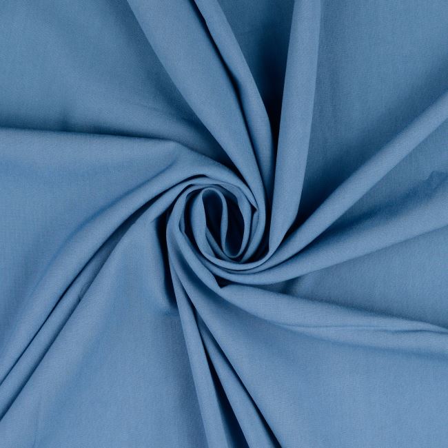 Viskózová elastická látka v modré barvě 207.227.7028