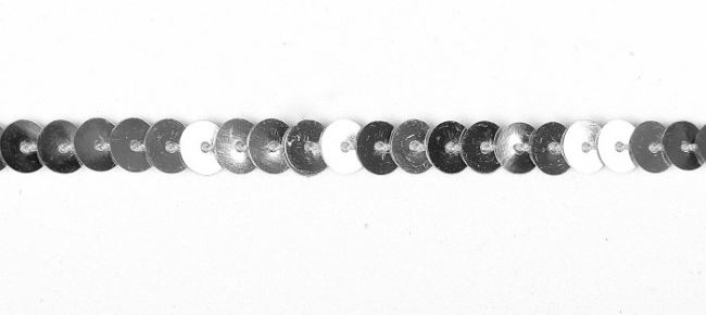 Flitry v metráži stříbrné barvy I-TDO-C6-031