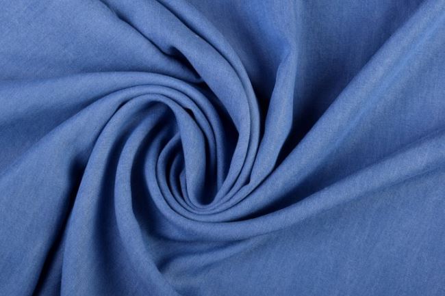 Přírodní látka Tencel v modré barvě 0785/693