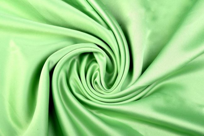 Micro satén v zelené barvě 04400/023