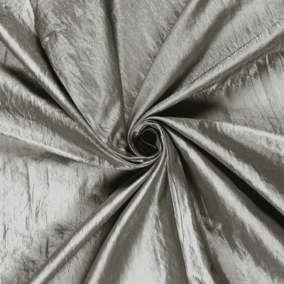 Krešovaný taft v šedé barvě 05516/061