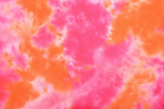 Mušelín s růžovým batikovaným vzorem 134052.0801