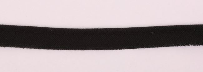 Bavlněná paspulka černá K-LM0-2200-332