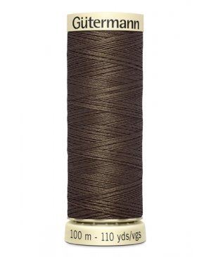 Univerzální šicí nit Gütermann v tmavě kakaové barvě 252
